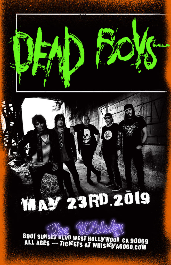 Dead Boys, The Roxy Suicide , Time Out, Robbers, The Raskins, Maximum Bob