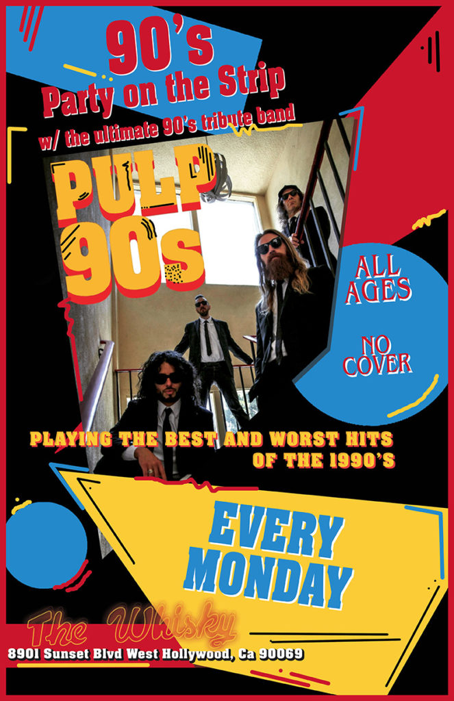 Pulp 90's (90's Tribute Band), Heaven Tonight (Cheap Trick Tribute Band)
