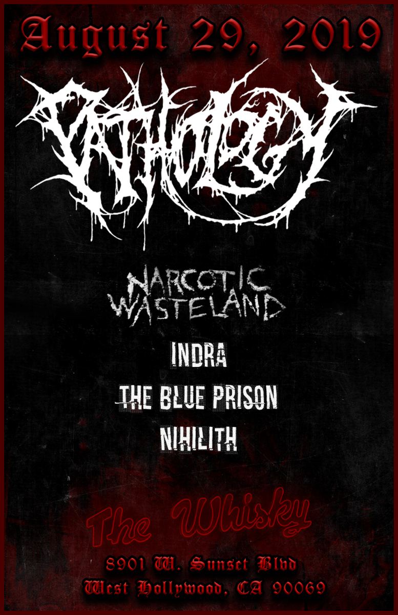 Pathology, Narcotic Wasteland, Indra, The Blue Prison, Nihilith