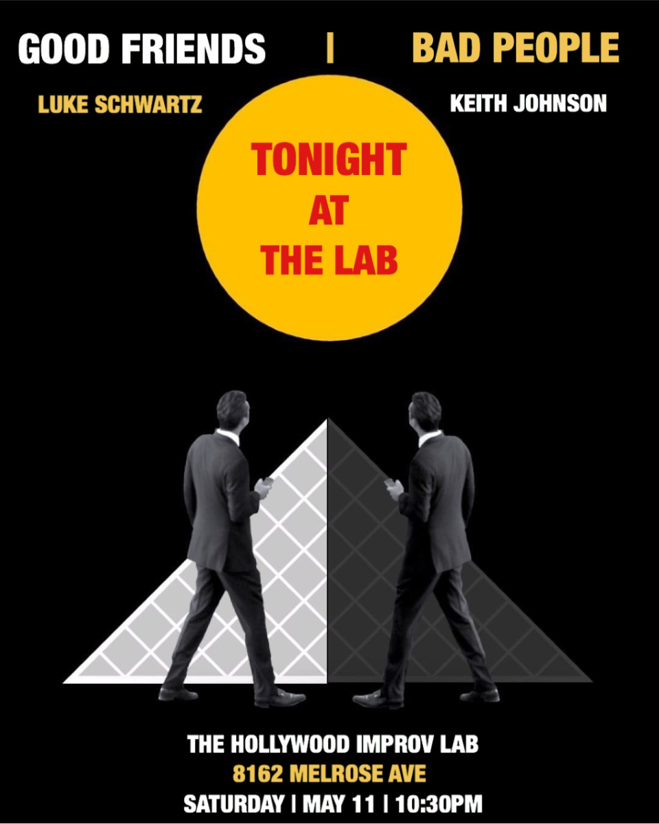 Late Night at the Lab: Amir K, Joe DeRosa, Sarah Tiana, Cristela Alonzo, Lydia Popovich, Brent Weinbach, Jenny Zigrino, Mekki Leeper, Flip Schultz, Luke Schwartz, Keith Johnson, and more!