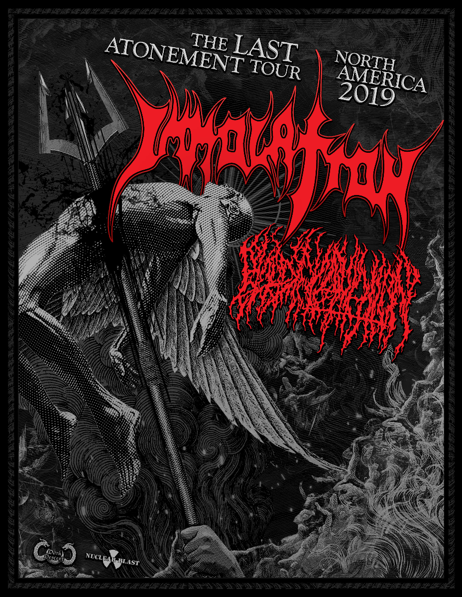 Immolation, Blood Incantation, Reincarnate, Daemonic, INSINERATEHYMN, Humanoid, Manic