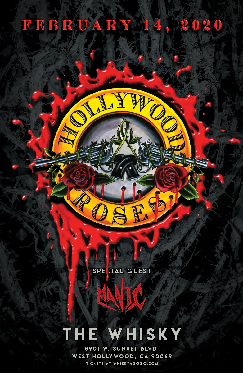 Hollywood Roses (Tribute to Guns N' Roses), Aerosmÿthe (Tribute to Aerosmith) , D-Day, Manic, Tara Alouise