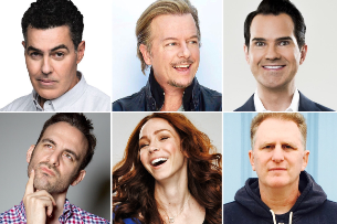 David Spade, Adam Carolla, Jimmy Carr, Michael Rapaport, Brian Monarch, Melissa McQueen, and More!