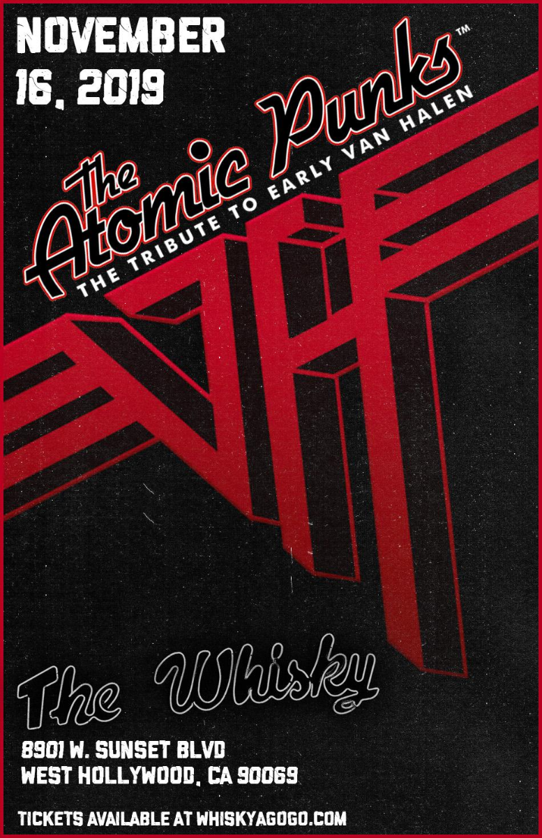 The  Atomic Punks - Van Halen Tribute, Michael Lemmo, Rocket, Tantalus, No 1 Cares