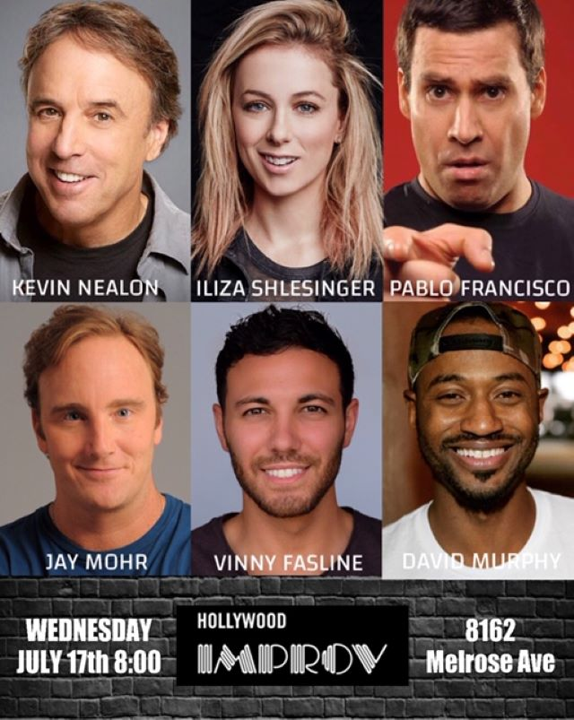 Socially Awkward ft. Iliza Shlesinger, Kevin Nealon, Jamie Kennedy, Pablo Francisco, Barry Diamond,Vinny Fasline and more TBA!