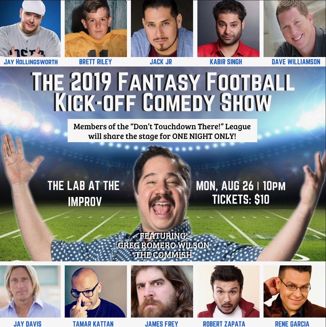 Greg Romero Wilson's Fantasy Football Comedy Show
