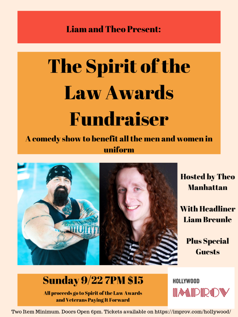 The Spirit of the Law Awards Fundraiser w/ Headliner Liam Breunle and Host Theo Manhattan