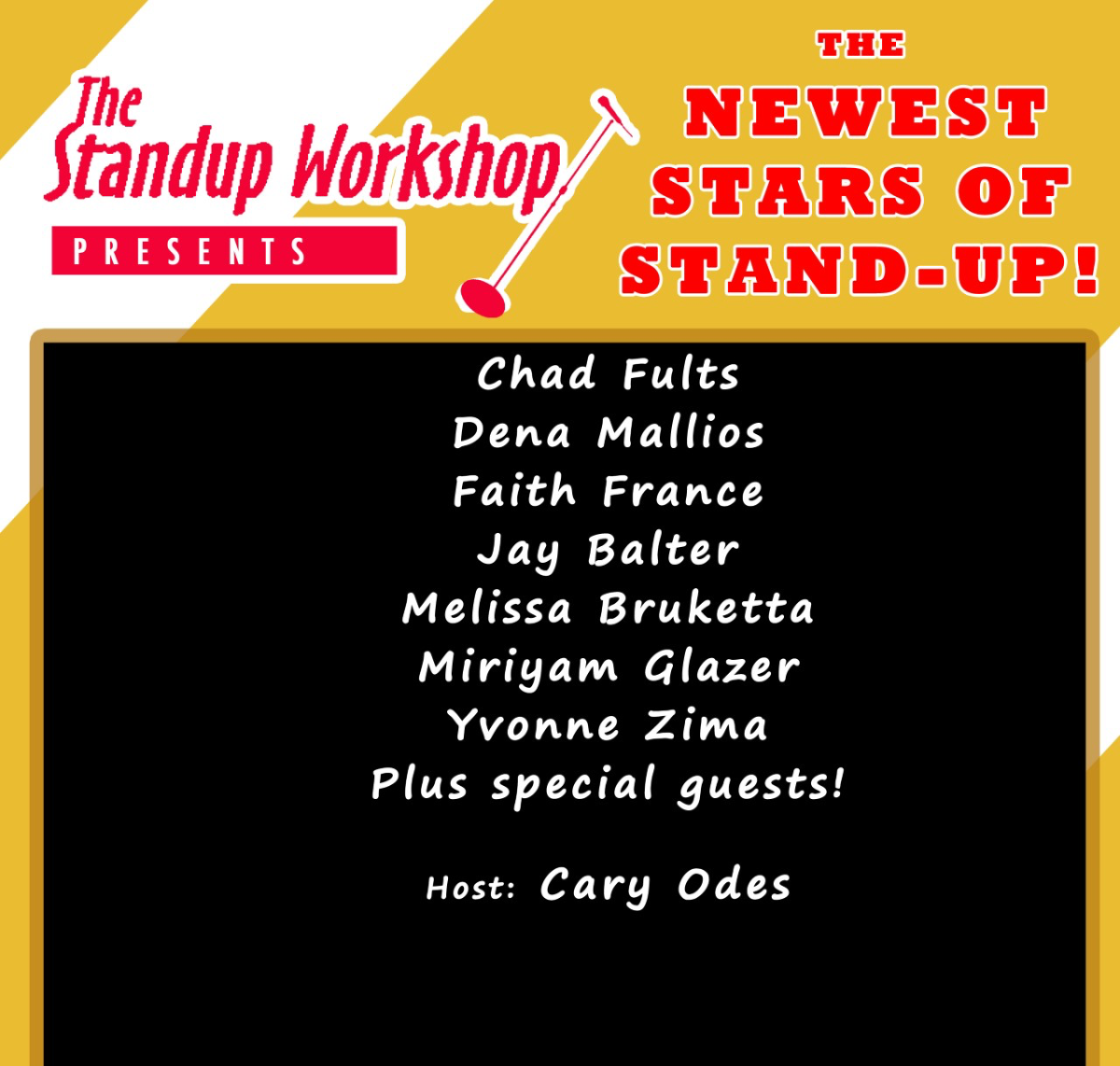The Stand Up Workshop Class Showcase