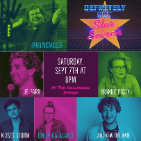 Definitely Not Star Search w/ Andrew Delman, Becky Robinson Emily Catalano, Ryan Niemiller, Moses Storm, JT Parr, Brandie Posey, and more!