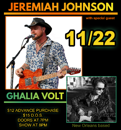 Jeremiah Johnson Band, Ghalia Volt