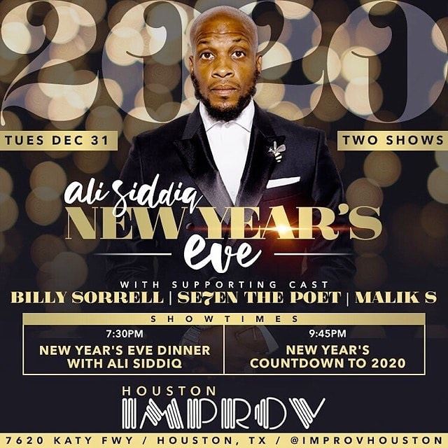 Ali Siddiq NYE DINNER SHOW