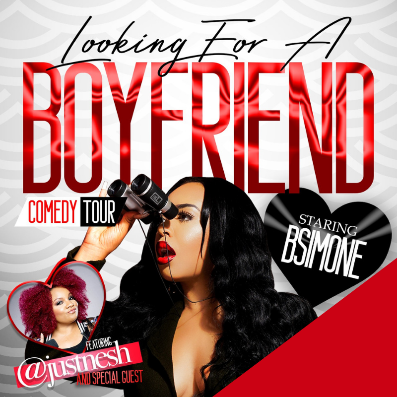 B Simone S Looking For A Boyfriend Comedy Tour At San Jose Improv