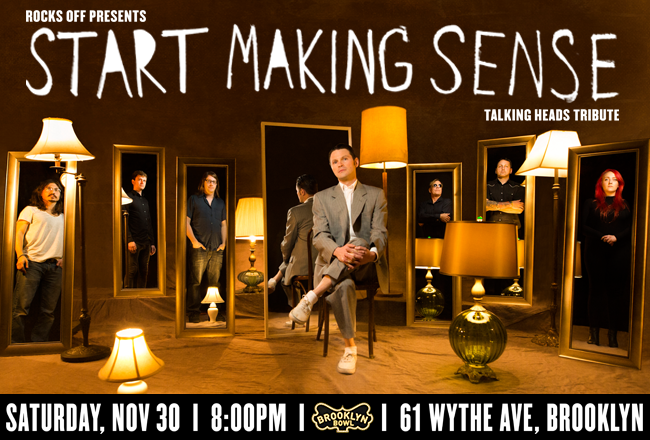 Start Making Sense: Talking Heads Tribute