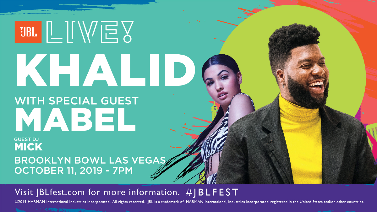 JBL Presents Khalid with Mabel