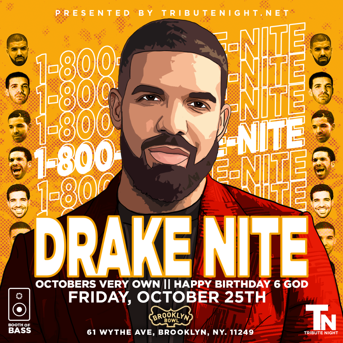 Drake Nite: Happy Birthday 6 God