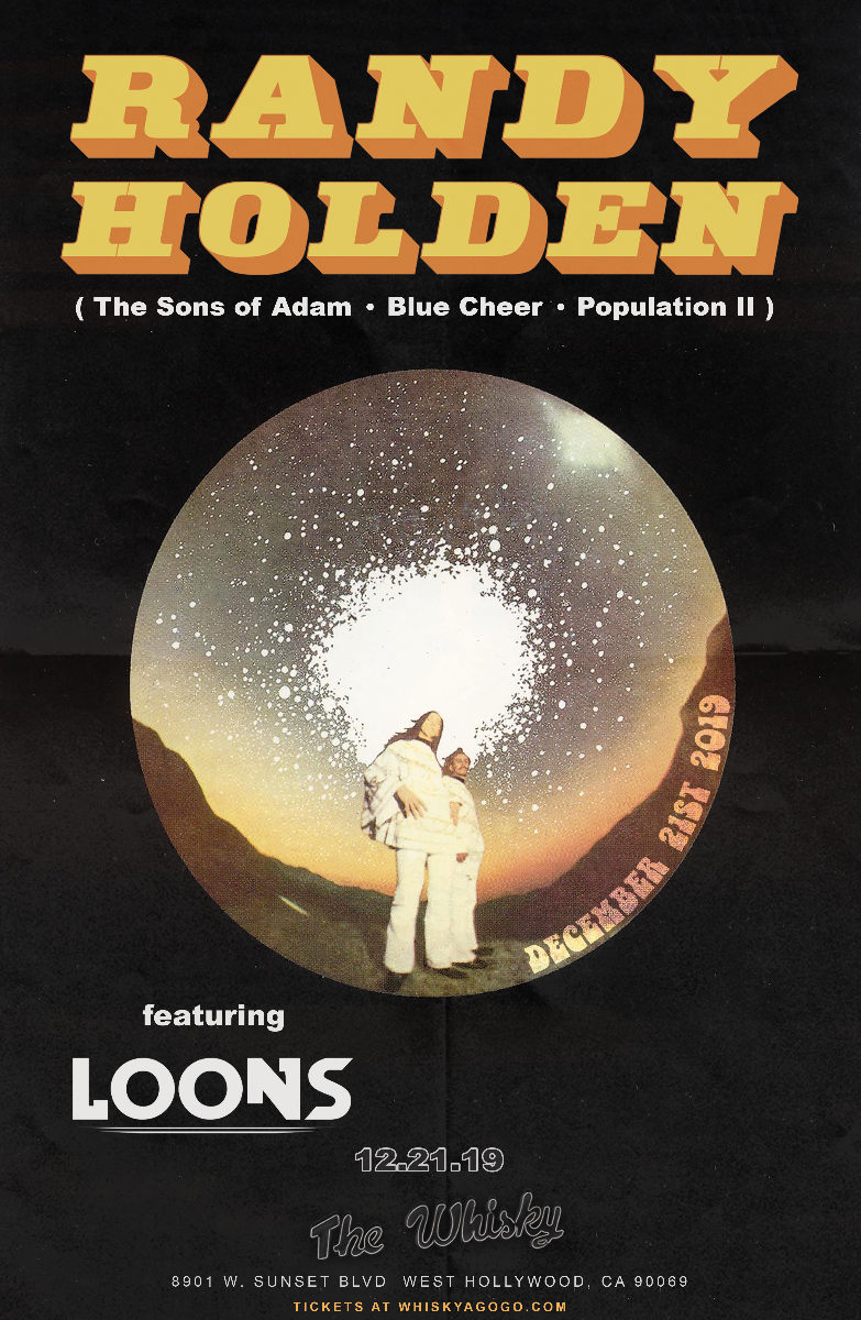 Randy Holden (of Blue Cheer, Sons of Adam & Population II), The Loons, Captor of Sin, Nadia Vaeh, Bad Profile