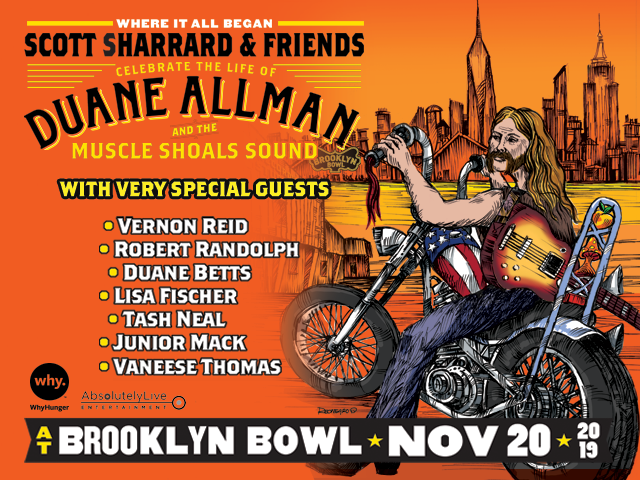 “Where It All Began:” Scott Sharrard & Friends Celebrate The Life of Duane Allman & the Muscle Shoals Sound
