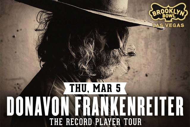 Donavon Frankenreiter The Record Player Tour