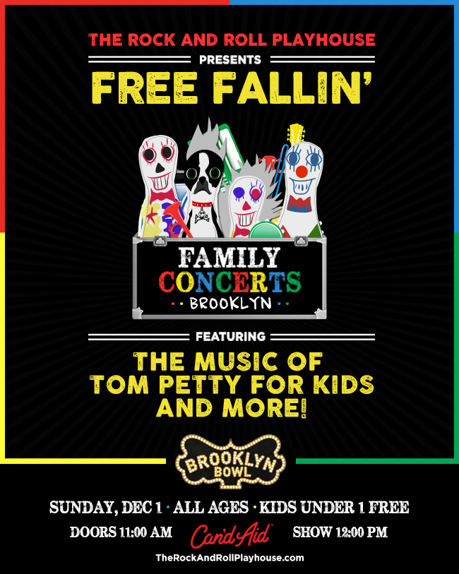 The Rock and Roll Playhouse presents Free Fallin' ft. the Music of Tom Petty for Kids and More!
