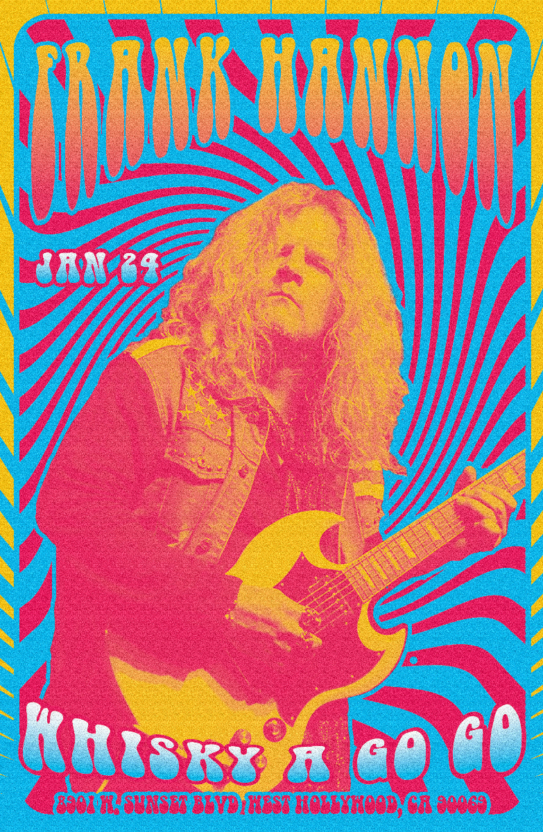 Frank Hannon of Tesla, Prima Donna Rising, Born Crooked, Porn Flakes, Curly & Co.