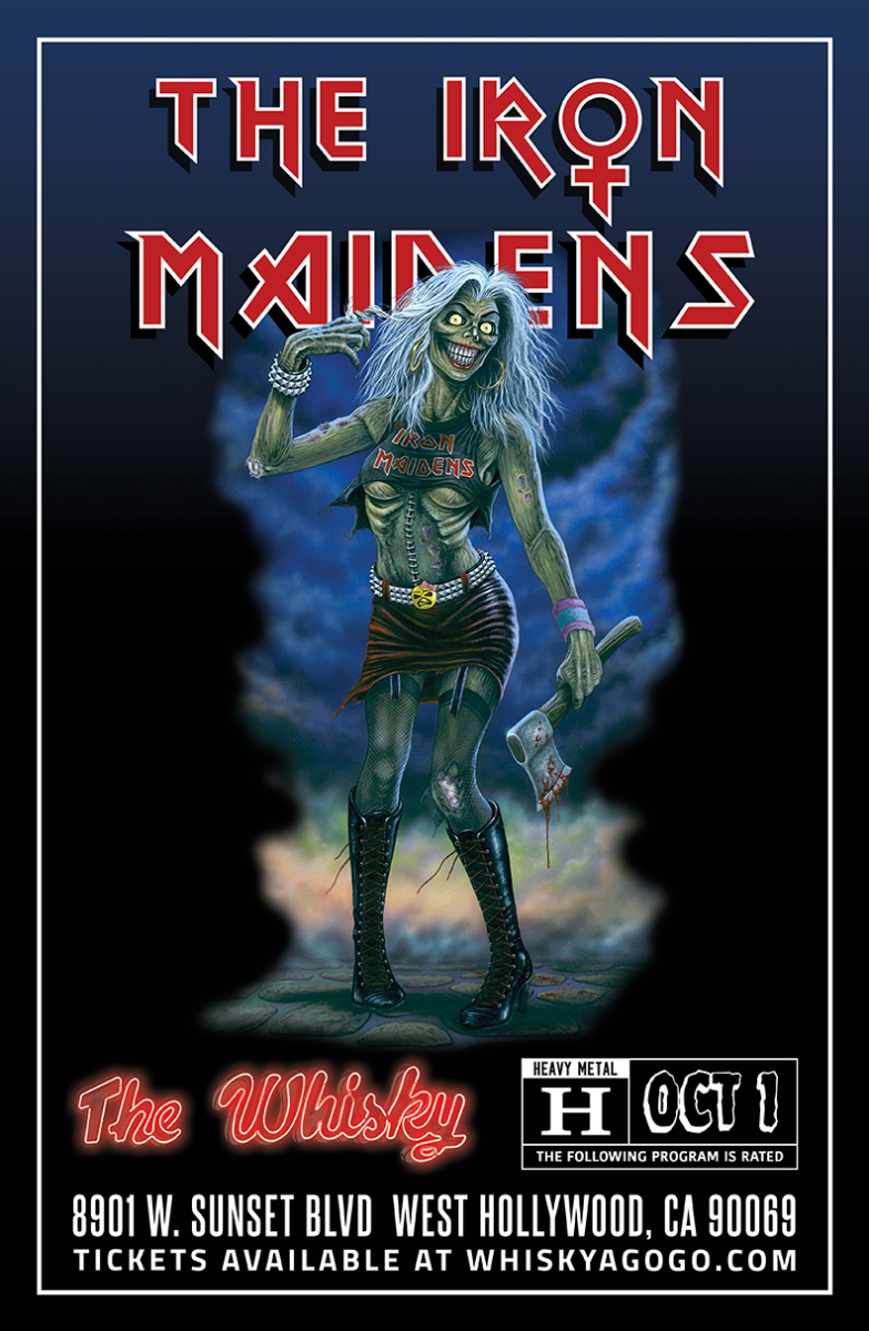 THE IRON MAIDENS - The World's Only All Female Tribute to Iron Maiden, Black Sabbatha (Tribute to Black Sabbath), Six Gun Quota, Tornadic, Octtobraa, Double Sus