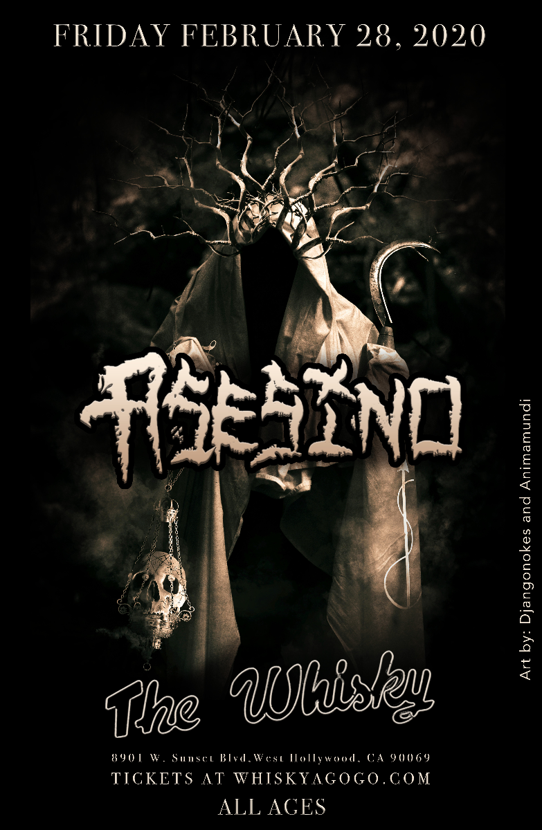 Asesino, Letum Ascensus, Octtobraa, Blood Vomit Ritual, The End All, Infinite Sleep, Transtorno