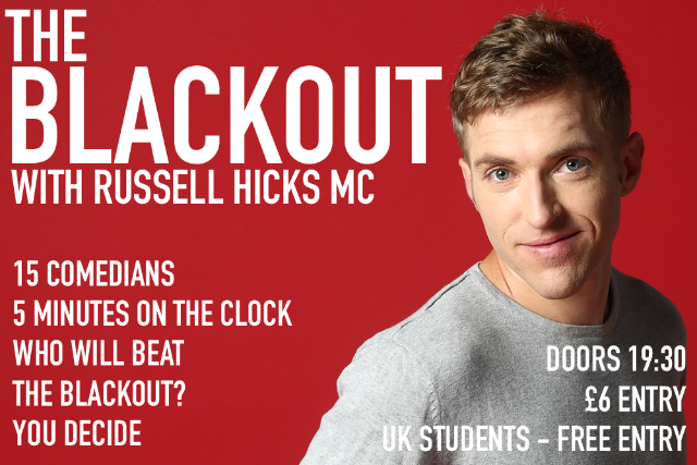 The Blackout Thu 13 Aug