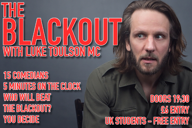 The Blackout Thu 28 May