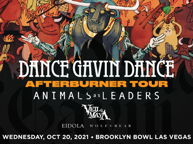 Dance Gavin Dance - Afterburner Tour