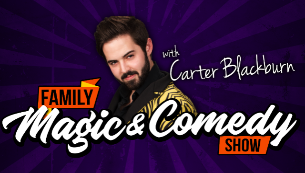 Comedy & Magic Show For All Ages with Carter Blackburn