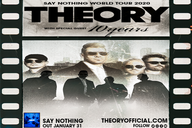 Tickets For Theory Of A Deadman Say Nothing World Tour 2020