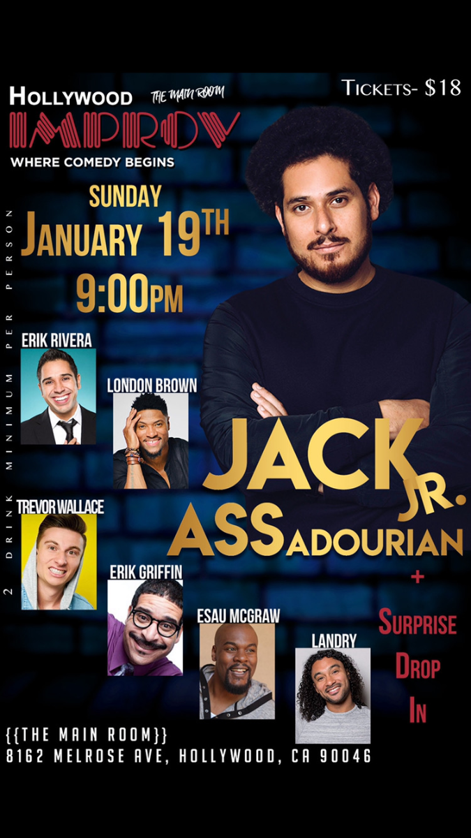 At The Improv: Jack Assadourian Jr., Erik Griffin, Erik Rivera, London Brown, Esau McGraw, Landry,and more!