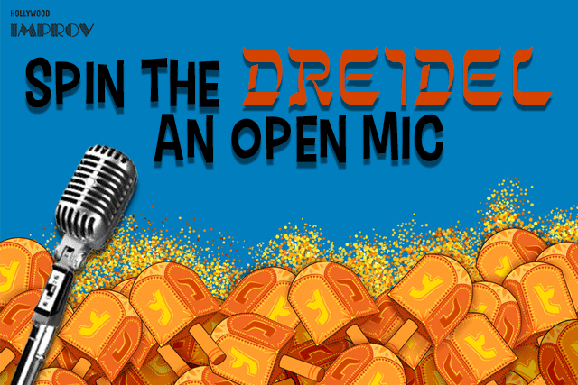 Spin the Dreidel: An Open Mic w/ Michael D'Angelo, Michael Evans and more!