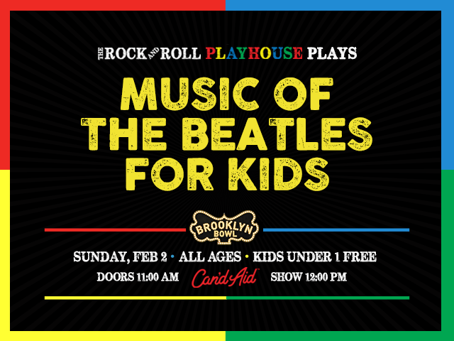 The Rock and Roll Playhouse Plays Music of The Beatles for Kids