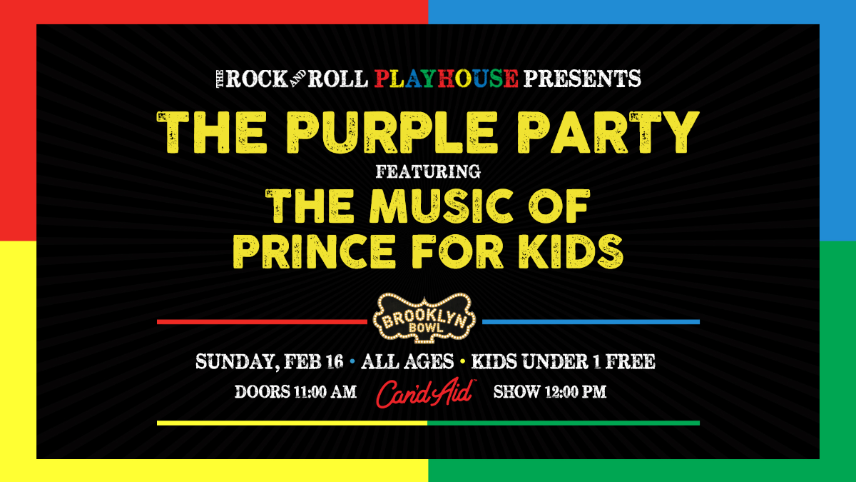 The Rock and Roll Playhouse Plays Music of Prince for Kids