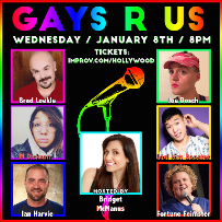 Gays R Us! Fortune Feimster, Joel Kim Booster, Brad Loekle, Joe Dosch, Ian Harvie & Host Bridget McManus!