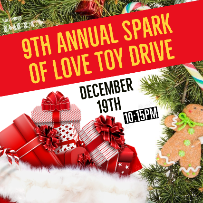 9th Annual Spark of Love Improv Toy Drive: Neal Brennan, Doug Benson, Brad Williams, Aida Rodriguez, Robby Hoffman, Jeremy Hotz, John Nguyen, Caitlin Gill, and more!