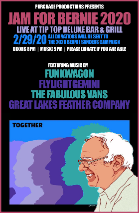 Tickets For Jam For Bernie 2020 Ticketweb Tip Top Deluxe Bar