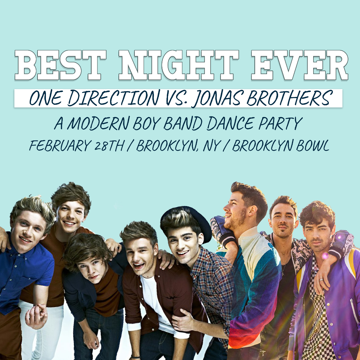 Best Night Ever: One Direction vs Jonas Brothers