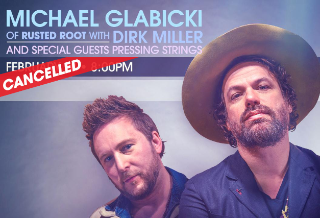 Tickets For Michael Glabicki Of Rusted Root With Dirk Miller Special Guests Pressing Strings Ticketweb Iridium In New York Us