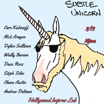 Subtle Unicorn ft. Andrew Delman, Cari Kabinoff, Nick Aragon, Dylan Sullivan, Wally Baram, Dave Ross, Steph Tolev, Chase Austin, and more!