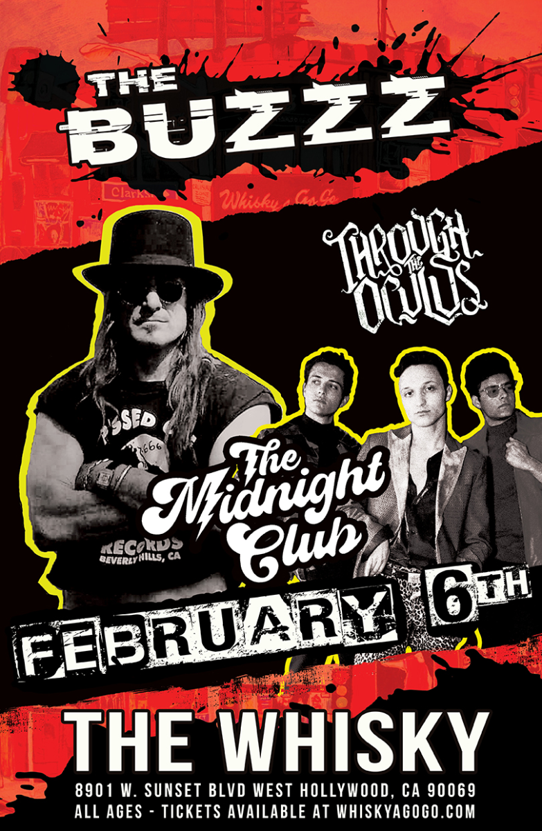The Midnight Club, The Buzzz, Black Hesher, The Pawns, Through The Oculus