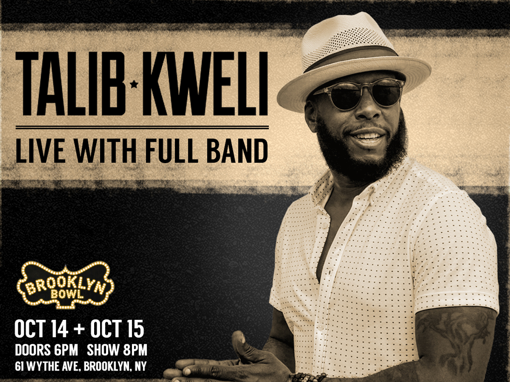 Talib Kweli LIVE with Full Band!