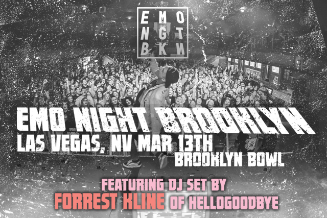 Emo Night Brooklyn,  w/ special guest DJ Forrest Kline of Hellogoodbye