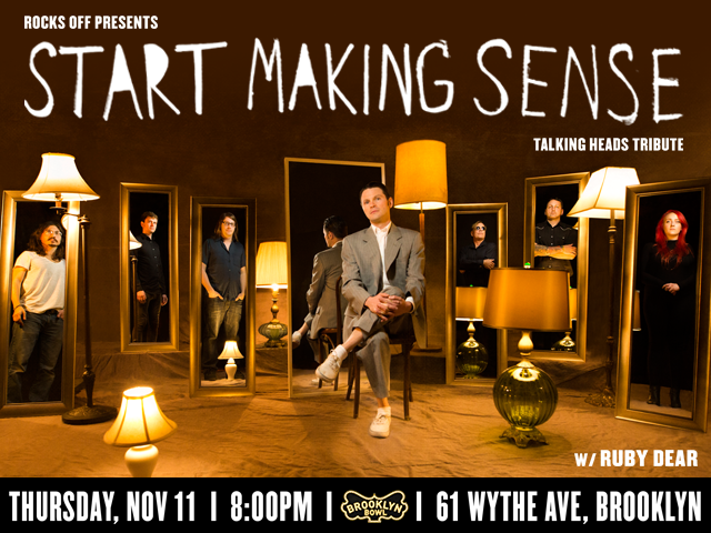 Start Making Sense: Talking Heads Tribute