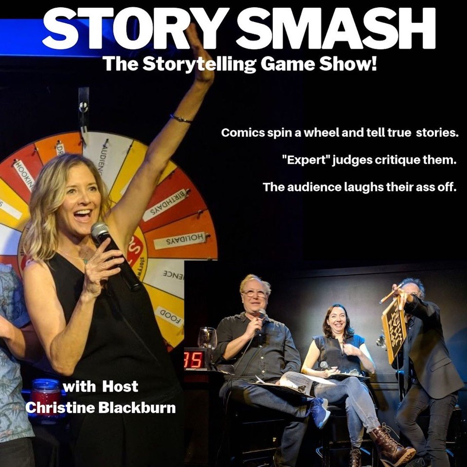 EVENT CANCELLED: Story Smash The Storytelling Game Show! It’s the funniest game show in LA! w/ Christine Blackburn
