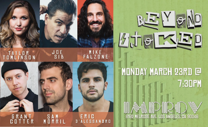 EVENT CANCELLED: Beyond Stoked w/ Grant Cotter & Joe Sib ft. Taylor Tomlinson, Mike Falzone, Sam Morril, Eric D'Alessandro, and more!