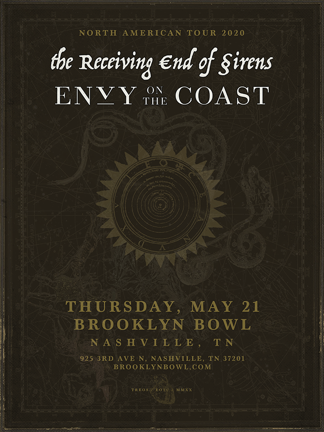 The Receiving End of Sirens + Envy On The Coast