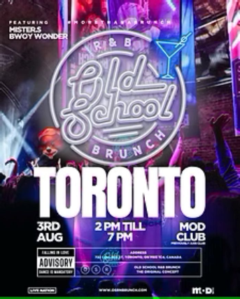 Old School R&B Brunch - Toronto Image