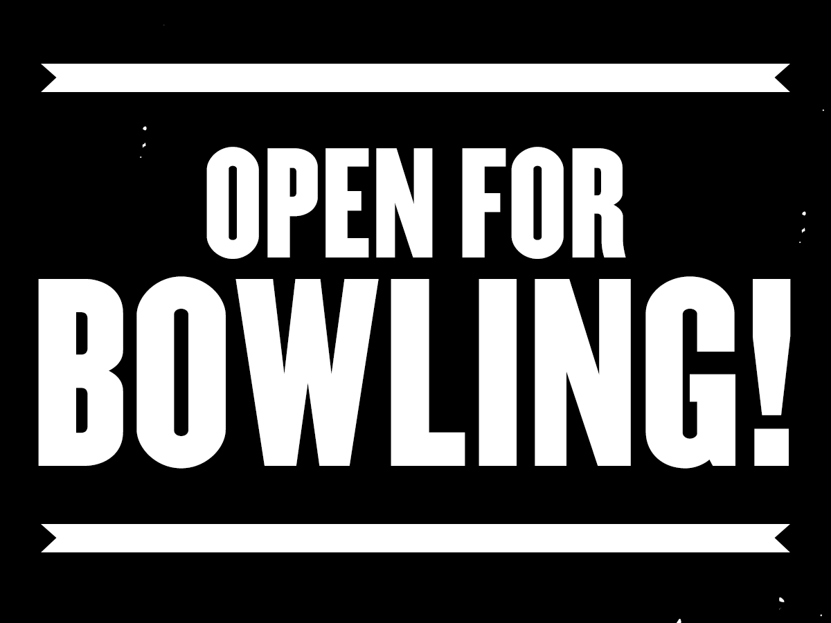 Open for Bowling! Sparkle City Disco DJ Set from 7:00PM-CLOSE